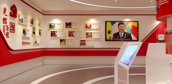 黨群服務(wù)中心展廳設(shè)計(jì)傳承弘揚(yáng)紅色精神！
